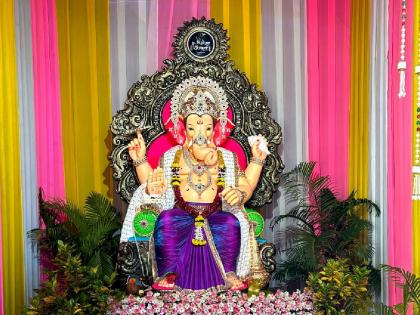 Lord of Lalbagh will visit Ganesha devotees for 11 days in Chirner | चिरनेरमध्ये लालबागच्या राजाचे गणेश भक्तांना होणार ११ दिवस दर्शन 