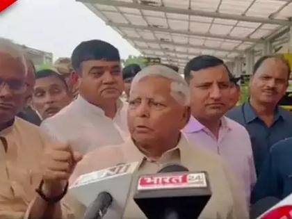 We are sitting on Narendra Modi's neck, we will remove him from power, Lalu Prasad Yadav's old warning | आम्ही मोदींच्या मानगुटीवर बसलोय, त्यांना सत्तेतून हटवणार, लालूंचा जुन्या अंदाजात इशारा