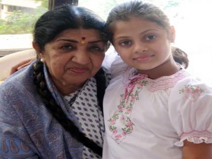 Lata Mangeshkar: लाडक्या आज्जीच्या आत्म्याच्या शांतीसाठी नातीची प्रार्थना! जनाईची लता दीदींना श्रद्धांजली