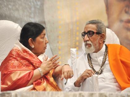 Lata Mangeshkar: Balasaheb used to stand behind Lata Mangeshkar in difficult times, Balasaheb was like big brother to lata mangeshkar | Lata Mangeshkar: लता दीदींच्या प्रत्येक अडचणीत पाठीशी उभे राहायचे बाळासाहेब, असे होते दोघांचे नाते...