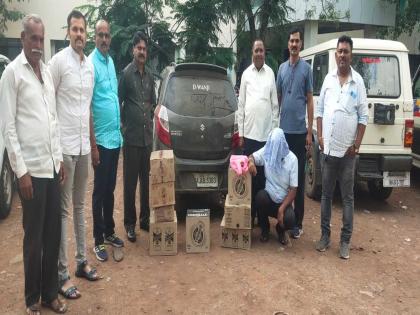 Liquor worth 15 lakh seized in Latur, 39 arrested; Excise Department action | लातूरमध्ये १५ लाखांची दारु जप्त, ३९ जणांना अटक; उत्पादन शुल्क विभागाची कारवाई