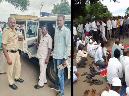 Man tried to set fire on himself, incident in ausa, latur | ग्रामसभेतच अंगावर पेट्रोल ओतून पेटवून घेण्याचा प्रयत्न, एकाविरुद्ध गुन्हा