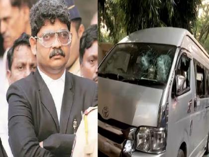 lawyer gunaratna sadavarte car vandalized at parel maratha kranti morcha mumbai maharashtra | गुणरत्न सदावर्तेंच्या गाडीची तोडफोड; तीन जण पोलिसांच्या ताब्यात, मराठा क्रांती मोर्चाचे कार्यकर्ते असल्याचा आरोप