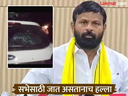 Laxman Hake: Laxman Hake's car attacked, stones pelted at car in Ahilyanagar, sticks thrown at it | Laxman Hake: लक्ष्मण हाके यांच्या गाडीवर हल्ला, अहिल्यानगरमध्ये कारवर दगडफेक, काठ्या मारल्या