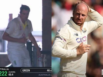 Stumps on Day 4 - Jack Leach on a Hat-trick and Australia captain Pat Cummins declared the innings, England needs 358 runs   | Ashes, AUS  vs ENG : हॅटट्रिकवर होता जॅक लीच अन् ऑस्ट्रेलियाच्या कर्णधारानं केला डाव घोषित; पॅट कमिन्सच्या खिलाडूवृत्तीवर सवाल