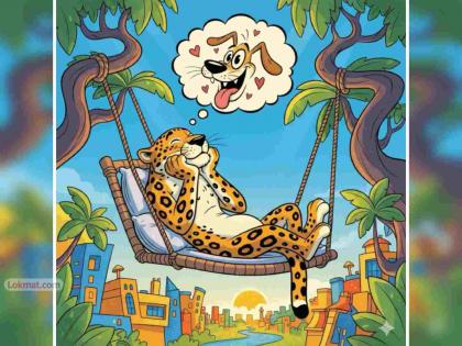 विशेष लेख: आळशी मावशी ! केवळ कोंबडीमुळं बिबट्या बिघडला... इकडं धूर.. तिकडं जाळ