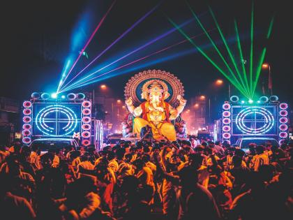 Laser lights banned in Kolhapur during Ganeshotsav, direct criminal action against those who break the rules | गणेशोत्सवात कोल्हापूमध्ये लेसर लाइटला बंदी, नियम मोडल्यास थेट फौजदारी; जिल्हाधिकाऱ्यांचे आदेश