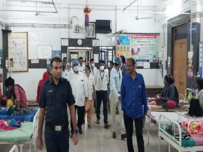 Speed up the Medical College Movement, Dean inspects 'Irwin' | मेडिकल कॉलेजच्या हालचालींना वेग, डीनने केली ‘इर्विन’ची पाहणी