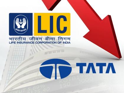 LIC नं टाटाच्या ३ शेअर्समधील हिस्सा विकला, घसरणीचा परिणाम; तुमच्याकडे आहे का?