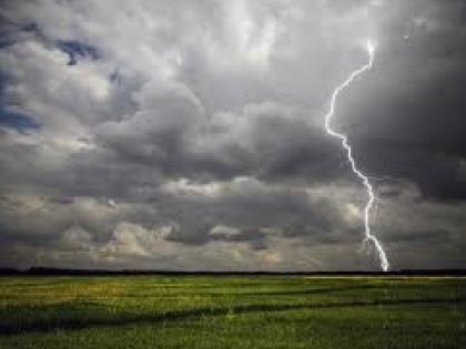 Youth including girl killed by lightning while searching for shelter in rain; 8 goats also died | पावसात आडोसा शोधताना अंगावर वीज कोसळल्याने मुलीसह तरुण ठार; ८ शेळ्यांचाही मृत्यू