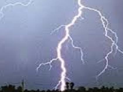 Lightning strikes in Kagal Kolhapur, six injured | Kolhapur: कागलमध्ये वीज कोसळली, सहाजण जखमी; नशीब बलवत्तर सर्वजण बचावले 