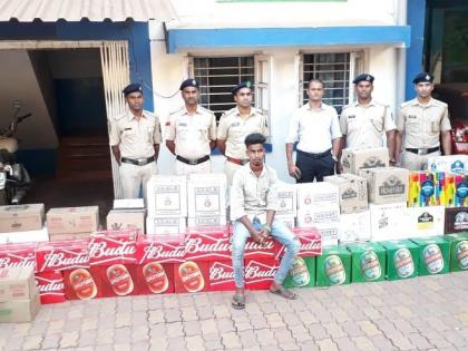 In the backdrop of elections, illegal action against illegal liquor collection in Goa | निवडणुकीच्या पार्श्वभूमीवर गोव्यात बेकायदेशीर दारुच्या साठ्यावर धडक कारवाई