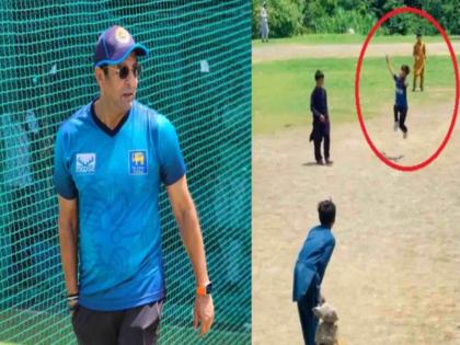 Pakistan got Little Bumrah Wasim Akram was also stunned to see him | VIDEO: सेम टू सेम बुमराह! चिमुरड्याची बॉलिंग पाहून वसीम अक्रमही अवाक्