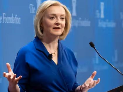 britain former pm liz truss says india surpasses uk economy | भारताने ब्रिटनच्या अर्थव्यवस्थेला मागे टाकले! माजी पंतप्रधान लिज ट्रस म्हणाल्या, "पश्चिमात्य देशांची प्रतिष्ठा संकटात"