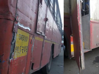 Fear of accident due to broken bus sheet, need to learn from Buldana bus accident | एसटीपासून चार हात दूरच बरे; लाल परी की धारदार सुरी?