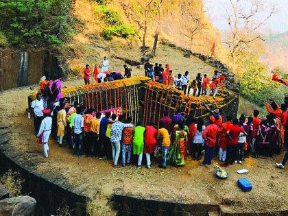 The dedication of the Maharaja at Sudhagada | सुधागडावर महादरवाजाचे लोकार्पण