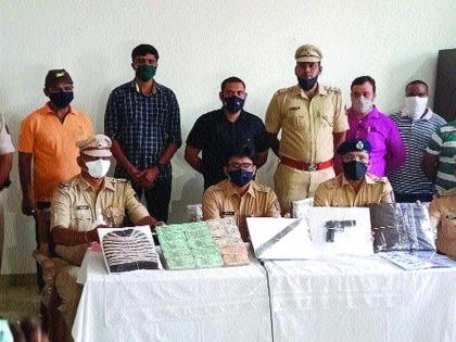 Unemployment made criminals in lockdown; Bank robbers arrested | लॉकडाऊनमधील बेरोजगारीने बनवले गुन्हेगार; बँक लुटणाऱ्या दोघांना अटक