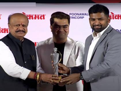 LMOTY 2024: 'Lokmat Maharashtrian of the Year' awarded to IAS Vivek Johnson for 'enabling' Chandrapur | LMOTY 2024: चंद्रपूरला 'सक्षम' करणाऱ्या IAS विवेक जॉन्सन यांना 'लोकमत महाराष्ट्रीयन ऑफ द ईयर' पुरस्कार प्रदान