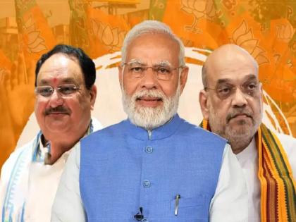 Despite the results in the state of Rajasthan, Madhya Pradesh, Chhattisgarh, there is a discussion about who is the CM Post lobbying by BJP leaders | तीन राज्यांत घमासान, दिल्लीत माेर्चेबांधणी; भाजपात मुख्यमंत्रिपदासाठी लॉबिंग