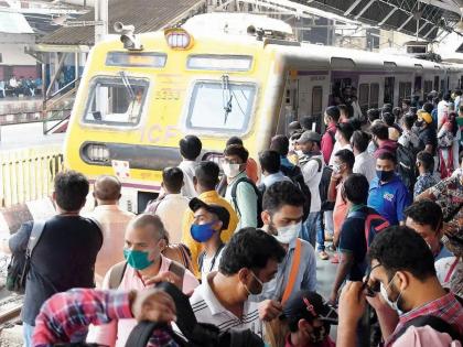 goods train engine was stopped on the Central Railway Ambernath badlapur Station, Local train Stopped on up line | मुंबईकर खोळंबले! तिकडे वाशी पुलावर अपघात, इकडे मध्य रेल्वेवर मालगाडी बंद पडली