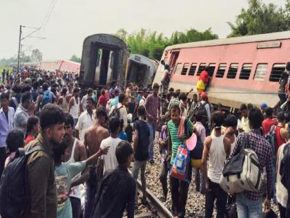 Gonda Train Accident Loco pilot heard sound of explosion before accident, big claim in Chandigarh-Dibrugarh train accident | अपघातापूर्वी लोको पायलटने ऐकला स्फोटाचा आवाज, चंदीगड-दिब्रुगड रेल्वे अपघातात मोठा दावा