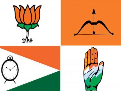 lok sabha election 2024 bjp congress shiv sena Lok Sabha elections in the state fixed | भाजप v/s काँग्रेस; उद्धवसेना v/s शिंदेसेना; शरद पवार गट विरुद्ध शिंदेसेनेत एकही लढत नाही