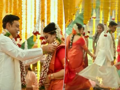 Pavitra lokesh naresh vijay krishna tie the knot see photos video | तीनवेळा घटस्फोट घेतल्यानंतर प्रसिद्ध अभिनेता चौथ्यांदा चढला बोहल्यावर, लग्नाचा व्हिडीओ व्हायरल