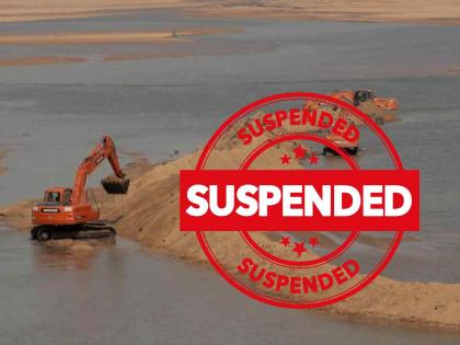 गडचिरोलीत वाळू माफियांना मोठा दणका ! 'अवैध रेती उत्खनन आणि सहकार्याची गय केली जाणार नाही' ; तलाठी निलंबित