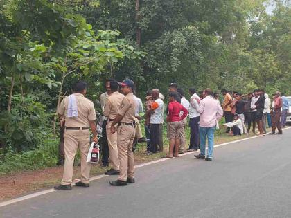 The skeleton of an unknown woman was found in the jungle | जंगल शिवारात आढळला अज्ञात महिलेचा सांगाडा