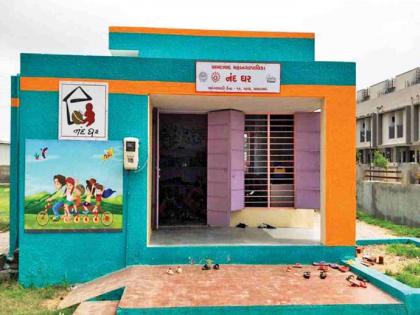 100 Anganwadis in the district will have 'Nandghar', will get latest facilities including e-learning | गडचिरोली जिल्ह्यातील १०० अंगणवाड्यांचे होणार 'नंदघर', ई- लर्निंगसह मिळणार अद्ययावत सुविधा 100 Anganwadis in the district will have 'Nandghar', will get latest facilities including e-learning | गडचिरोली जिल्ह्यातील १०० अंगणवाड्यांचे होणार 'नंदघर', ई- लर्निंगसह मिळणार अद्ययावत सुविधा