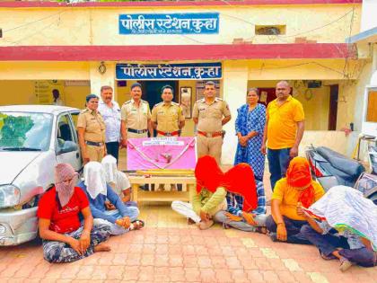 Pistols, swords, rods seized from Koundanyapur; Seven accused arrested | कौंडण्यपूर येथून पिस्टल, तलवारी, रॉड जप्त; सात आरोपींना अटक Pistols, swords, rods seized from Koundanyapur; Seven accused arrested | कौंडण्यपूर येथून पिस्टल, तलवारी, रॉड जप्त; सात आरोपींना अटक