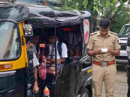 Mistake in school student transportation! Action taken against 195 vehicles | शालेय विद्यार्थ्यांच्या वाहतुकीत चूक! तब्बल १९५ वाहनांवर कारवाई Mistake in school student transportation! Action taken against 195 vehicles | शालेय विद्यार्थ्यांच्या वाहतुकीत चूक! तब्बल १९५ वाहनांवर कारवाई