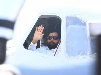 The thrilling story of Shinde's helicopter; The helicopter did not land even after reaching Wardha. | शिंदेंच्या हेलिकॉप्टरचा थरारक किस्सा; वर्ध्यात पोहचुनही हेलिकॉप्टर उतरले नाही The thrilling story of Shinde's helicopter; The helicopter did not land even after reaching Wardha. | शिंदेंच्या हेलिकॉप्टरचा थरारक किस्सा; वर्ध्यात पोहचुनही हेलिकॉप्टर उतरले नाही