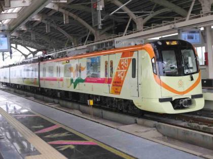 Nagpur Metro will run till midnight on Dussehra day; Special attention will be paid to 'these' metro stations | दसऱ्याच्या दिवशी नागपूर मेट्रो मध्यरात्रीपर्यंत धावणार ; 'या' मेट्रो स्थानकांवर राहील विशेष लक्ष