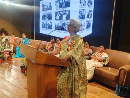 The insistence on Hindu Rashtra is a conspiracy to push women back into slavery. | हिंदुराष्ट्राचा आग्रह म्हणजे महिलांना पुन्हा गुलामगिरीत ढकलण्याचे षडयंत्र The insistence on Hindu Rashtra is a conspiracy to push women back into slavery. | हिंदुराष्ट्राचा आग्रह म्हणजे महिलांना पुन्हा गुलामगिरीत ढकलण्याचे षडयंत्र
