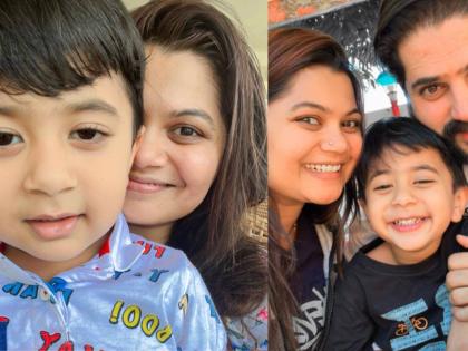 namrata sambherao maharashtrachi hasyajatra actress shared emotional post before going for USA tour | Namrata Sambherao : 'हास्यजत्रा' फेम नम्रता संभेरावची लेकासाठी भावूक पोस्ट, म्हणाली, 'जड पावलांनी...'