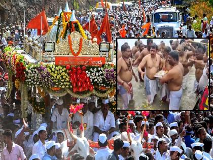 Arrival of Sant Dnyaneshwar Maharaj Palkhi in Satara, after Nira Snan Palkhi to Lonand | video संत ज्ञानेश्वर महाराजांच्या पालखीचे सातारा जिल्ह्यात आगमन, निरा स्नानानंतर पालखी लोणंदकडे