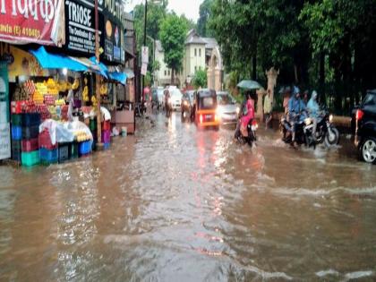 215 mm rain in 24 hours in Lonavla | लोणावळ्यात 24 तासात 215 मिमी पावसाची नोंद