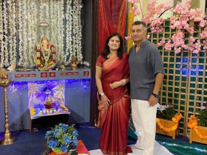 Ganeshotsav of ‘Maharashtra Mandal, London’ celebrated with fanfare following all the rules | ‘महाराष्ट्र मंडळ, लंडन’चा गणेशोत्सव सर्व नियम पाळून धूमधडाक्यात साजरा