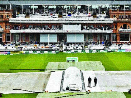Cricket 'closed' due to rain, did not play one ball throughout the day | पावसामुळे क्रिकेट ‘बंद’, दिवसभरात एकाही चेंडूचा खेळ झाला नाही