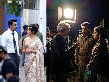 'लव्ह अँड वॉर'च्या सेटवरील फोटो लीक, रणबीरचा आर्मी लूक तर आलियाने रेट्रो स्टाईलमध्ये वेधलं लक्ष