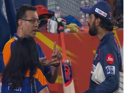 IPL 2024 What was the argument between KL Rahul and LSG Owner Sanjiv Goenka | VIDEO : केएल राहुल आणि संजीव गोयंकांमध्ये कशामुळे वाद झाला? समोर आलं कारण