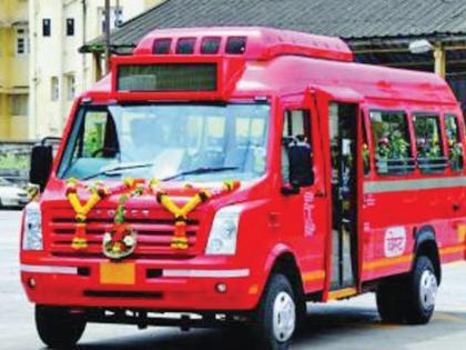 Air-conditioned mini buses are the 'best' for travelers; Cheap travel for only six rupees | वातानुकूलित मिनी बसेस प्रवाशांसाठी ठरतात ‘बेस्ट’; अवघ्या सहा रुपयांत गारेगार प्रवास