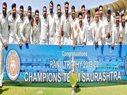 Ranji Trophy for the first time to 'Saurashtra'; They beat Bengal by leading the innings | ‘सौराष्ट्र’कडे प्रथमच रणजी करंडक; डावाची आघाडी घेत बंगालवर मात