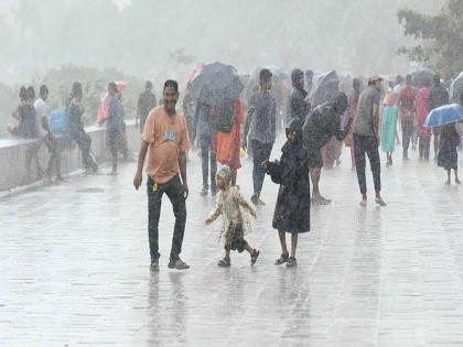 The rain returned; Relief for Mumbaiites | पाऊस परतला; मुंबईकरांना दिलासा