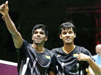 French Open Badminton: Satvik-Chirag pair final | फ्रेंच ओपन बॅडमिंटन : सात्विक-चिराग जोडी अंतिम फेरीत