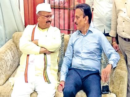 MLA Abdul Sattar of BJP; Mahajan met Raosaheb Danwe | आमदार अब्दुल सत्तार भाजपाच्या दारी; महाजन, रावसाहेब दानवे यांना भेटले