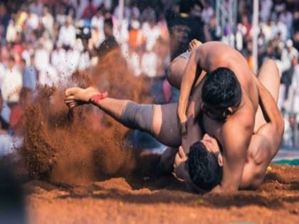 The thrill of Maharashtra Kesari in Pune from today The wrestling arena was decorated | Maharashtra Kesari: पुण्यात आजपासून 'महाराष्ट्र केसरी’चा थरार; कुस्तीचा आखाडा सजला