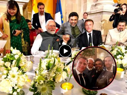 r madhavan clicks selfie with france president macron and PM narendra modi | सही रे! फ्रान्सच्या राष्ट्राध्यक्षांनी माधवनसोबत घेतला सेल्फी, पंतप्रधान मोदींनीही दिली पोज; Video