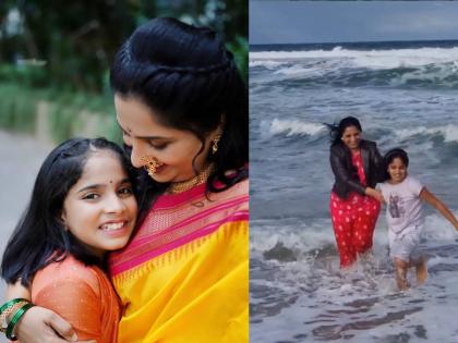 Marathi actress Madhurani Gokhale Prabhulkar shared photo with her daughter fans liked it | 'आई कुठे काय करते' फेम मधुराणीने लेकीसोबत शेअर केला फोटो, म्हणाली, 'माझं मन...'